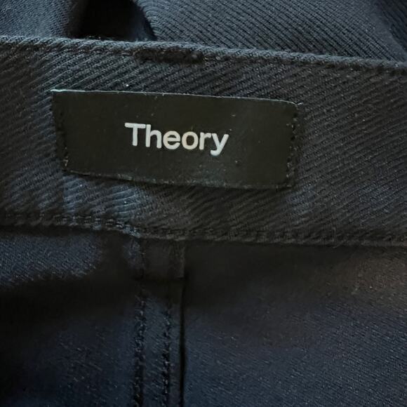 Theory Raffi Neoteric Twill 5-Pocket Slim Ankle Pants Men's Size 30 Dark Navy - Picture 4 of 7